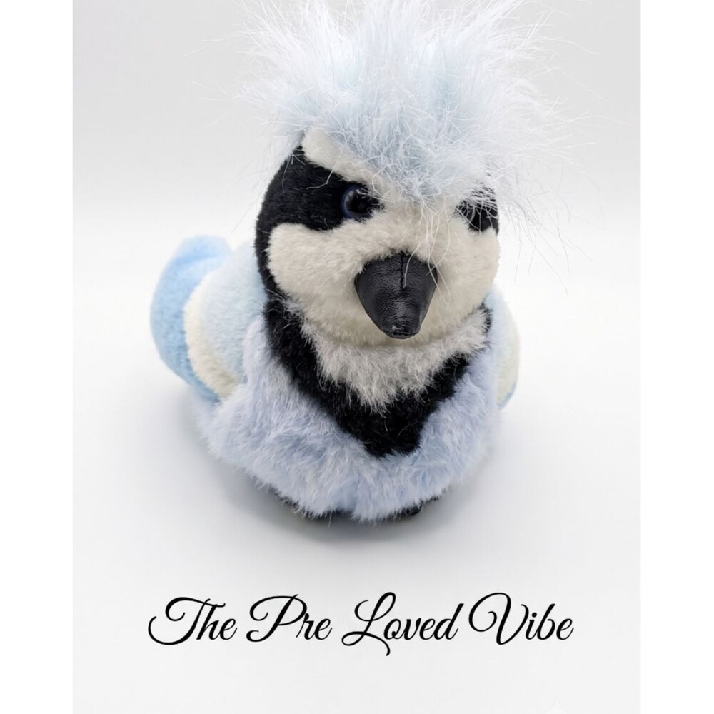 K&M International Song Bird Blue Jay With Sound 5'' Plush